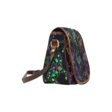 Load image into Gallery viewer, Floral Elk Saddle Bag/Large (Model 1649) bag e-joyer 
