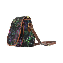 Load image into Gallery viewer, Floral Elk Saddle Bag/Small (Model 1649) Full Customization bag e-joyer 
