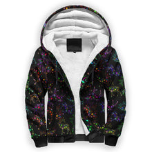 Load image into Gallery viewer, Floral Elk Sherpa Hoodie hoodie Herman 
