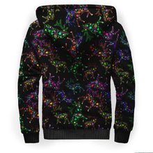 Load image into Gallery viewer, Floral Elk Sherpa Hoodie hoodie Herman 
