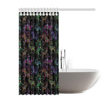 Load image into Gallery viewer, Floral Elk Shower Curtain 60&quot;x72&quot; Shower Curtain 60&quot;x72&quot; e-joyer 
