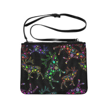 Load image into Gallery viewer, Floral Elk Slim Clutch Bag (Model 1668) Slim Clutch Bags (1668) e-joyer 
