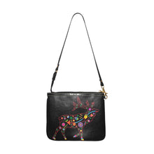 Load image into Gallery viewer, Floral Elk Small Shoulder Bag (Model 1710) Small Shoulder Bag (1710) e-joyer 
