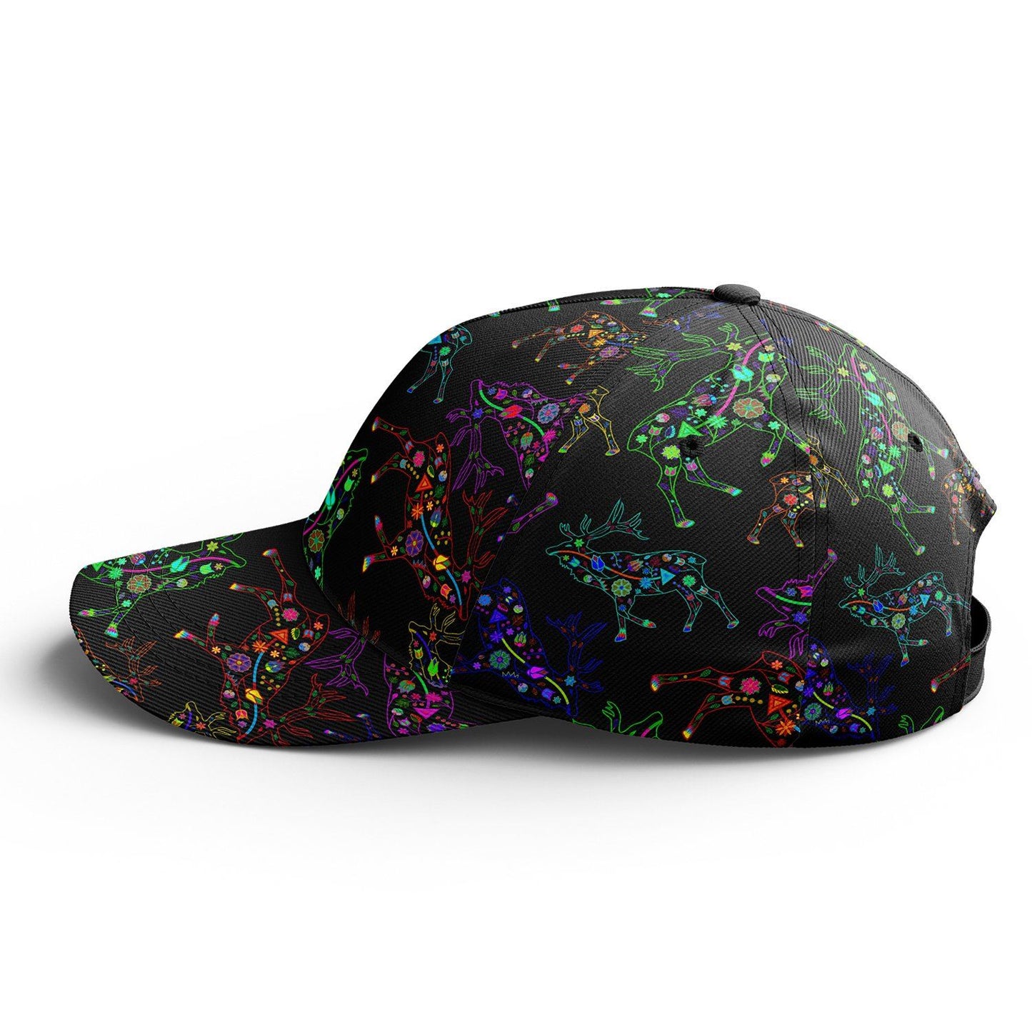 Floral Elk Snapback Hat hat Herman 