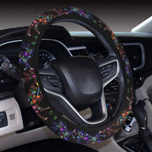 Load image into Gallery viewer, Floral Elk Steering Wheel Cover with Elastic Edge Steering Wheel Cover with Elastic Edge e-joyer 
