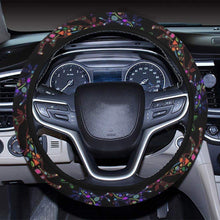 Load image into Gallery viewer, Floral Elk Steering Wheel Cover with Elastic Edge Steering Wheel Cover with Elastic Edge e-joyer 
