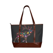 Load image into Gallery viewer, Floral Elk Tote Handbag (Model 1642) Tote Handbags (1642) e-joyer 
