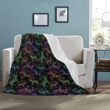 Load image into Gallery viewer, Floral Elk Ultra-Soft Micro Fleece Blanket 50&quot;x60&quot; Ultra-Soft Blanket 50&#39;&#39;x60&#39;&#39; e-joyer 
