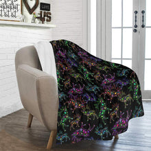 Load image into Gallery viewer, Floral Elk Ultra-Soft Micro Fleece Blanket 50&quot;x60&quot; Ultra-Soft Blanket 50&#39;&#39;x60&#39;&#39; e-joyer 
