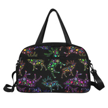 Load image into Gallery viewer, Floral Elk Weekend Travel Bag (Model 1671) bag e-joyer 
