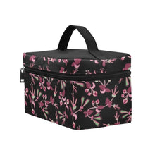 Load image into Gallery viewer, Floral Green Black Cosmetic Bag/Large (Model 1658) bag e-joyer 
