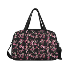 Load image into Gallery viewer, Floral Green Black Fitness Handbag (Model 1671) Fitness Handbag (1671) e-joyer 
