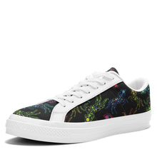 Load image into Gallery viewer, Floral Horse Aapisi Low Top Canvas Shoes White Sole aapisi Herman 
