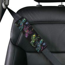 Load image into Gallery viewer, Floral Horse Car Seat Belt Cover 7&#39;&#39;x12.6&#39;&#39; (Pack of 2) Car Seat Belt Cover 7x12.6 (Pack of 2) e-joyer 
