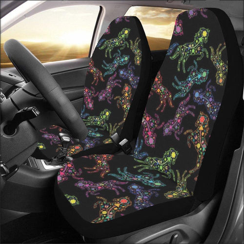 Floral Horse Car Seat Covers (Set of 2) Car Seat Covers e-joyer 