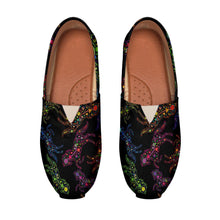 Load image into Gallery viewer, Floral Horse Casual Unisex Slip On Shoe Herman 
