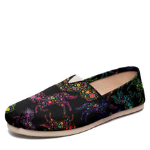 Load image into Gallery viewer, Floral Horse Casual Unisex Slip On Shoe Herman 
