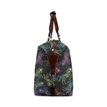 Load image into Gallery viewer, Floral Horse Classic Travel Bag (Model 1643) Remake Classic Travel Bags (1643) e-joyer 
