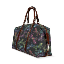 Load image into Gallery viewer, Floral Horse Classic Travel Bag (Model 1643) Remake Classic Travel Bags (1643) e-joyer 
