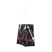 Load image into Gallery viewer, Floral Horse Clover Canvas Tote Bag (Model 1661) Clover Canvas Tote Bag (1661) e-joyer 
