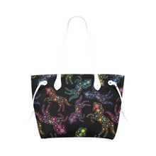 Load image into Gallery viewer, Floral Horse Clover Canvas Tote Bag (Model 1661) Clover Canvas Tote Bag (1661) e-joyer 
