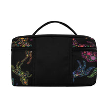 Load image into Gallery viewer, Floral Horse Cosmetic Bag/Large (Model 1658) Cosmetic Bag e-joyer 
