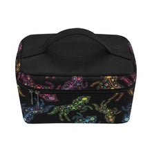 Load image into Gallery viewer, Floral Horse Cosmetic Bag/Large (Model 1658) Cosmetic Bag e-joyer 
