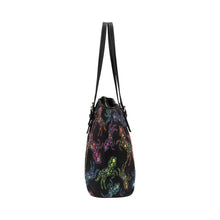 Load image into Gallery viewer, Floral Horse Leather Tote Bag/Large (Model 1640) bag e-joyer 
