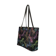 Load image into Gallery viewer, Floral Horse Leather Tote Bag/Large (Model 1640) bag e-joyer 
