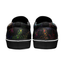 Load image into Gallery viewer, Floral Horse Otoyimm Canvas Slip On Shoes otoyimm Herman 
