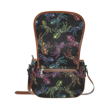 Load image into Gallery viewer, Floral Horse Saddle Bag/Large (Model 1649) bag e-joyer 
