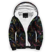 Load image into Gallery viewer, Floral Horse Sherpa Hoodie hoodie Herman 
