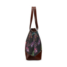 Load image into Gallery viewer, Floral Horse Tote Handbag (Model 1642) handbag e-joyer 
