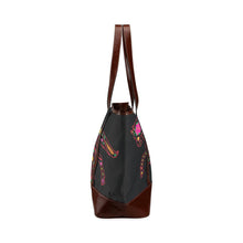 Load image into Gallery viewer, Floral Horse Tote Handbag (Model 1642) Tote Handbags (1642) e-joyer 
