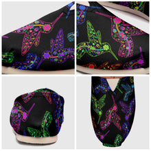 Load image into Gallery viewer, Floral Hummingbird Casual Unisex Slip On Shoe Herman 
