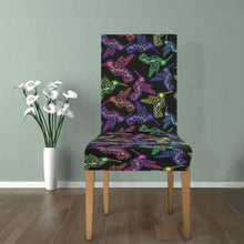 Load image into Gallery viewer, Floral Hummingbird Chair Cover (Pack of 6) Chair Cover (Pack of 6) e-joyer 
