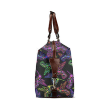 Load image into Gallery viewer, Floral Hummingbird Classic Travel Bag (Model 1643) Remake Classic Travel Bags (1643) e-joyer 
