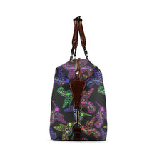 Load image into Gallery viewer, Floral Hummingbird Classic Travel Bag (Model 1643) Remake Classic Travel Bags (1643) e-joyer 
