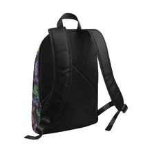 Load image into Gallery viewer, Floral Hummingbird Fabric Backpack for Adult (Model 1659) Casual Backpack for Adult (1659) e-joyer 
