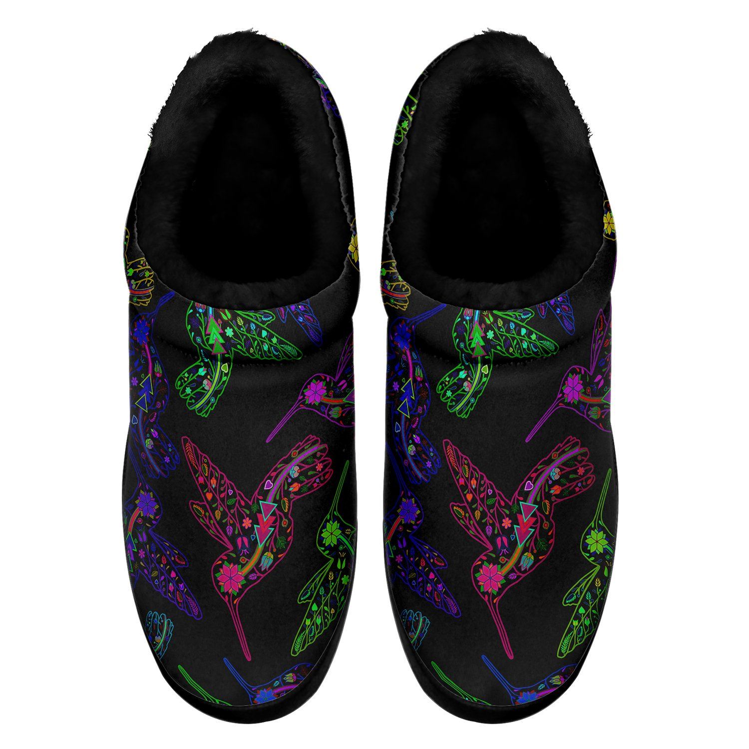 Floral Hummingbird Ikinnii Indoor Slipper 49 Dzine 