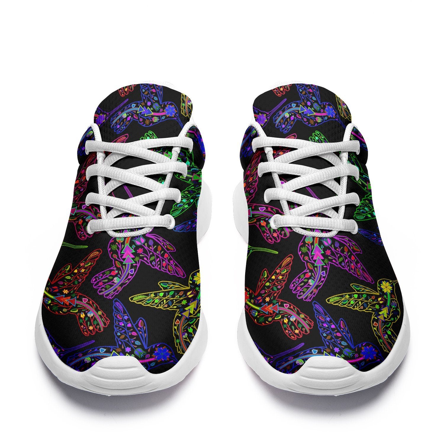 Floral Hummingbird Ikkaayi Sport Sneakers ikkaayi Herman 