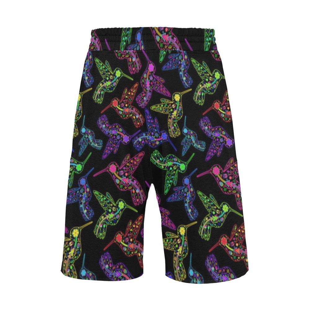 Floral Hummingbird Men's All Over Print Casual Shorts (Model L23) Men's Casual Shorts (L23) e-joyer 
