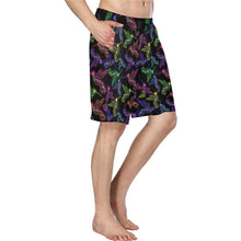 Load image into Gallery viewer, Floral Hummingbird Men&#39;s All Over Print Casual Shorts (Model L23) Men&#39;s Casual Shorts (L23) e-joyer 
