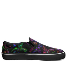 Load image into Gallery viewer, Floral Hummingbird Otoyimm Canvas Slip On Shoes otoyimm Herman 
