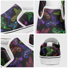 Load image into Gallery viewer, Floral Hummingbird Otoyimm Canvas Slip On Shoes otoyimm Herman 
