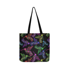 Load image into Gallery viewer, Floral Hummingbird Reusable Shopping Bag Model 1660 (Two sides) Shopping Tote Bag (1660) e-joyer 
