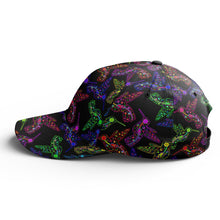 Load image into Gallery viewer, Floral Hummingbird Snapback Hat hat Herman 
