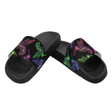 Load image into Gallery viewer, Floral Hummingbird Women&#39;s Slide Sandals (Model 057) Women&#39;s Slide Sandals (057) e-joyer 
