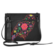 Load image into Gallery viewer, Floral Owl Slim Clutch Bag (Model 1668) Slim Clutch Bags (1668) e-joyer 
