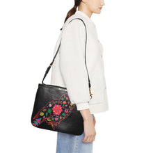 Load image into Gallery viewer, Floral Owl Small Shoulder Bag (Model 1710) Small Shoulder Bag (1710) e-joyer 
